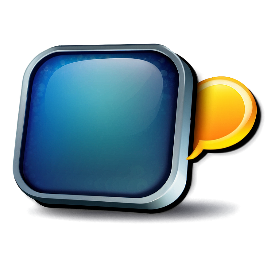 Chat Box D PNG