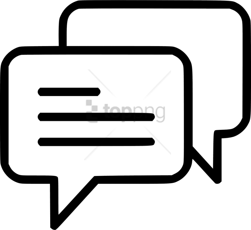 Chat Bubble Icon Graphic PNG