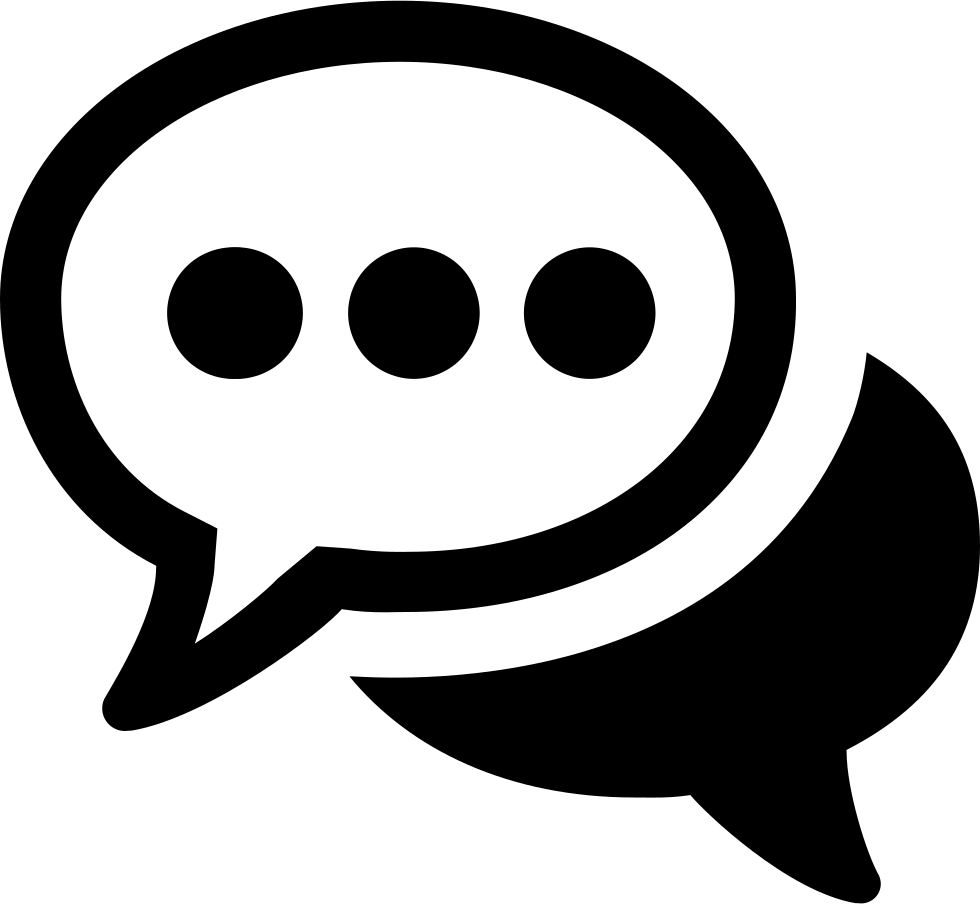 Chat Bubble Icon Graphic PNG