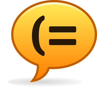 Chat_ Bubble_ Icon_ Orange PNG