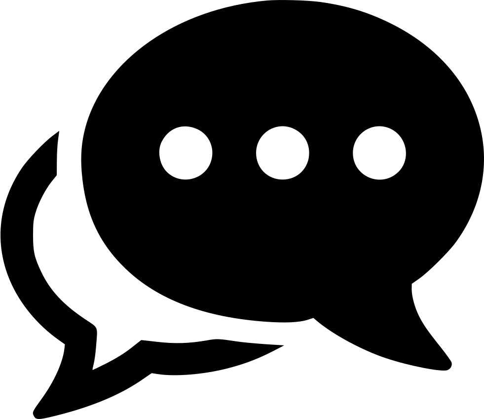 Chat Bubbles Icon PNG