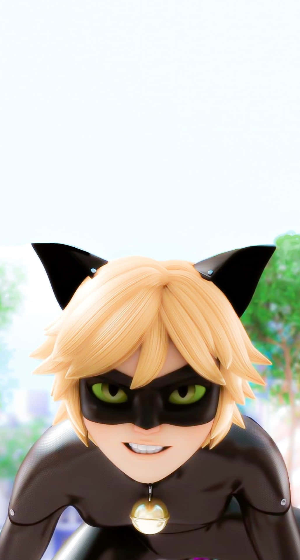 The mysterious Chat Noir Wallpaper