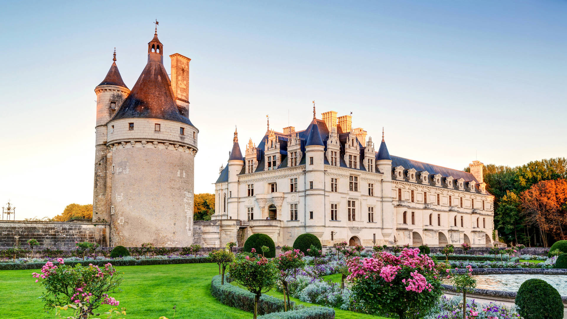 Chateau De Chenonceau In France