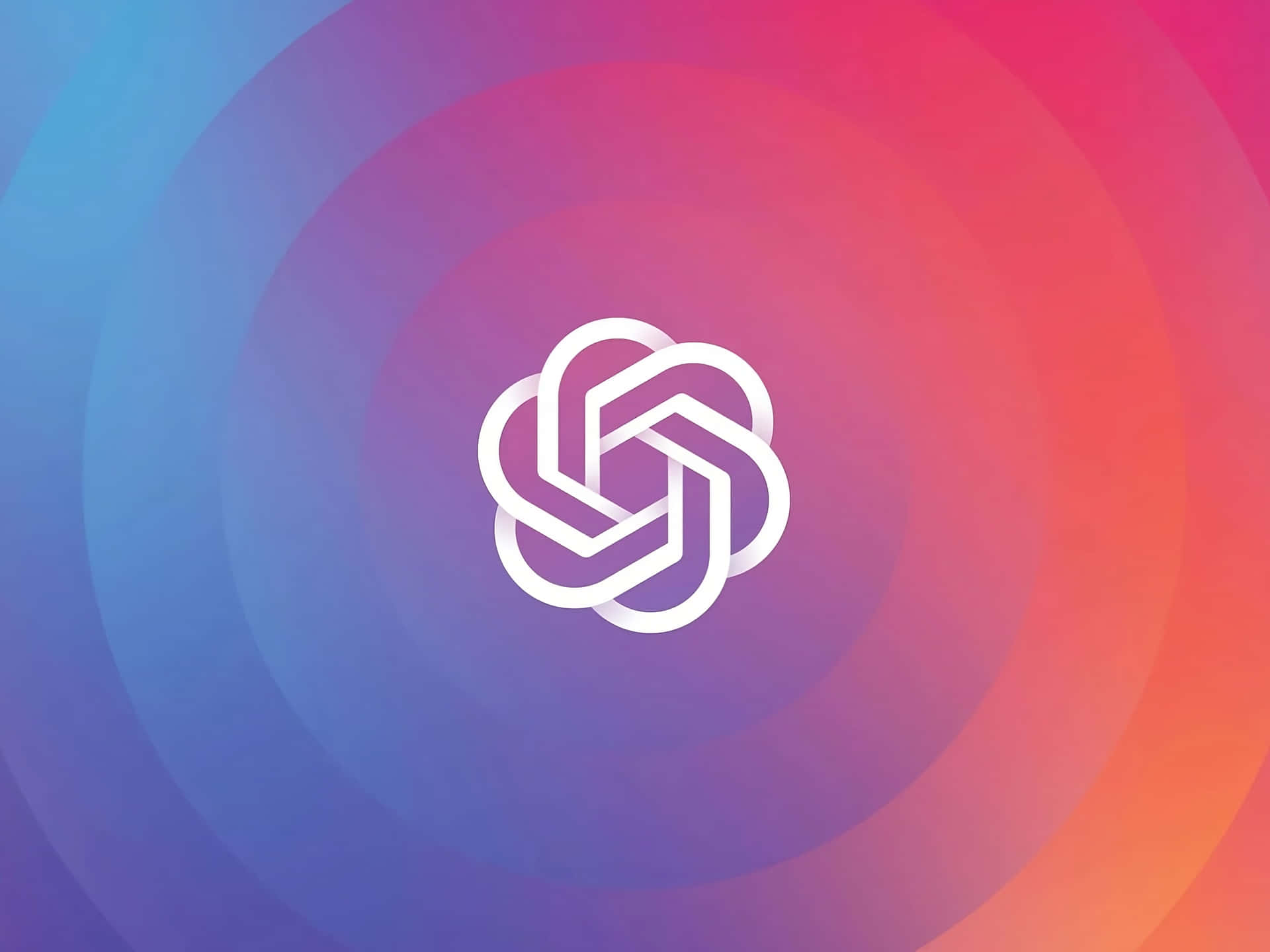 A Colorful Background With A Knot Logo Wallpaper