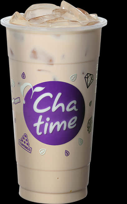 Chatime Bubble Tea Cup PNG