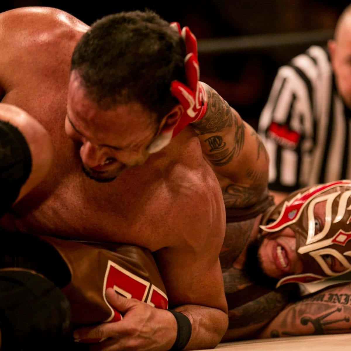 Chavo Guerrero Against Rey Mysterio Picture