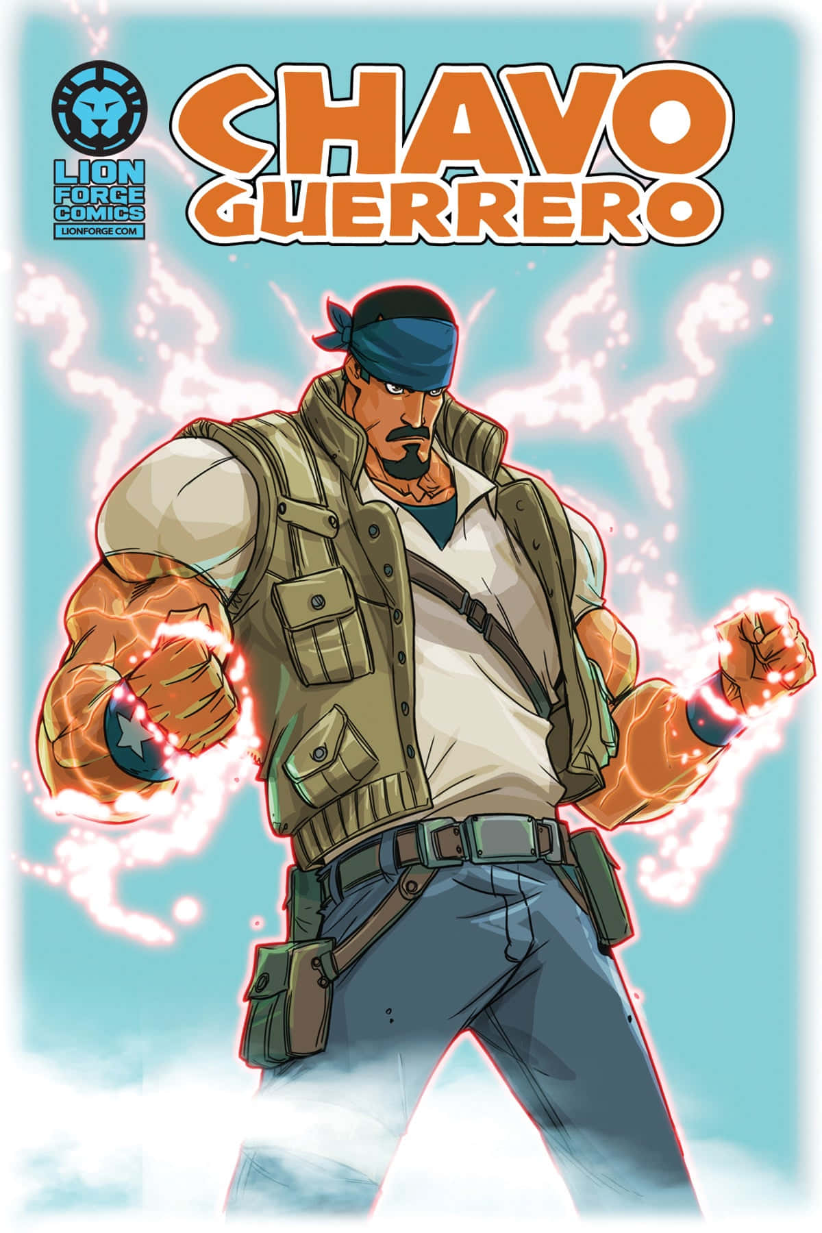 Chavoguerrero Auf Dem Comic Von Warrior's Creed: Chavo Guerrero Auf Dem Hintergrundbild Für Computer Oder Handy. Wallpaper