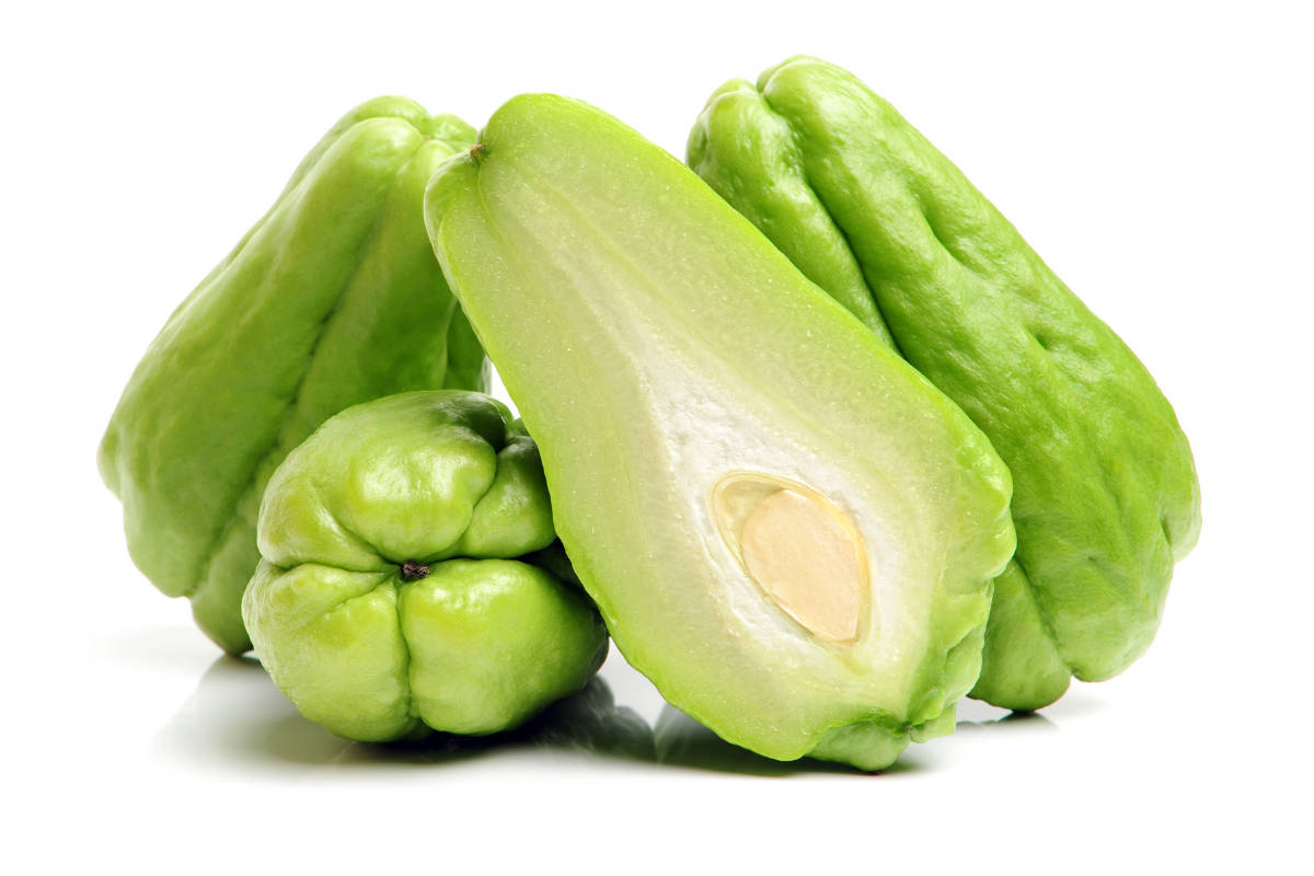 Chayote With White Seed Wallpaper