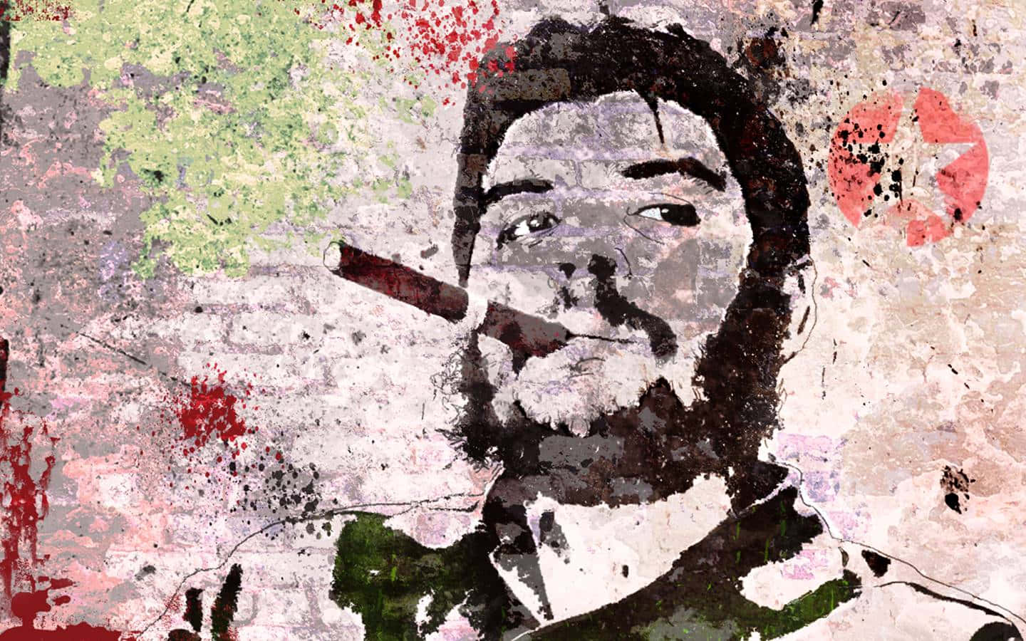 Che Guevara Iconic Portrait Artwork Wallpaper