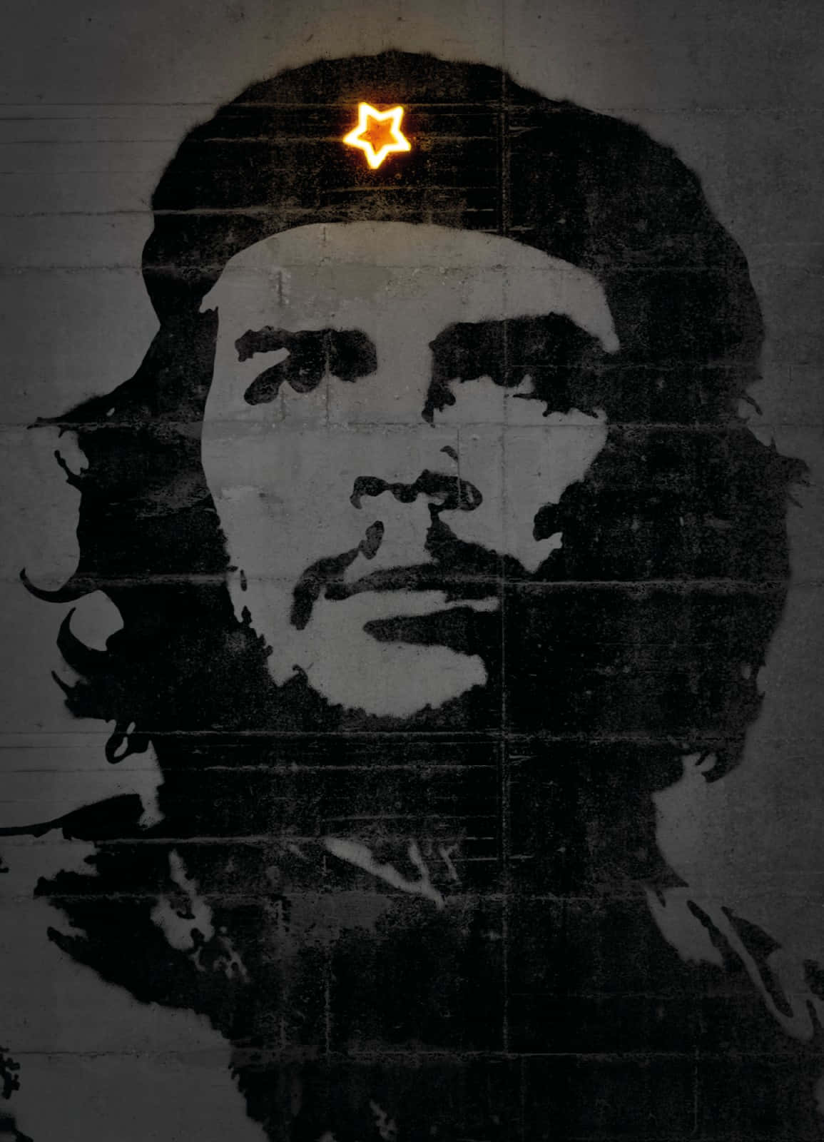 Che Guevara Iconic Portraitwith Star Wallpaper
