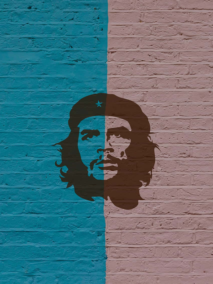 Che Guevara Muralon Wall Wallpaper
