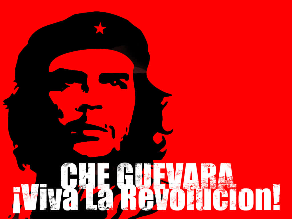 Che Guevara Viva La Revolucion Graphic Wallpaper