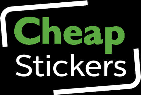 Cheap Stickers Logo PNG