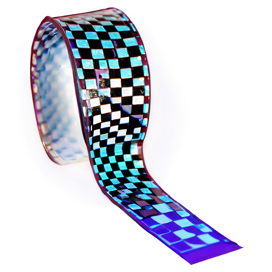 Checkerboard Ribbon Png Gvk PNG