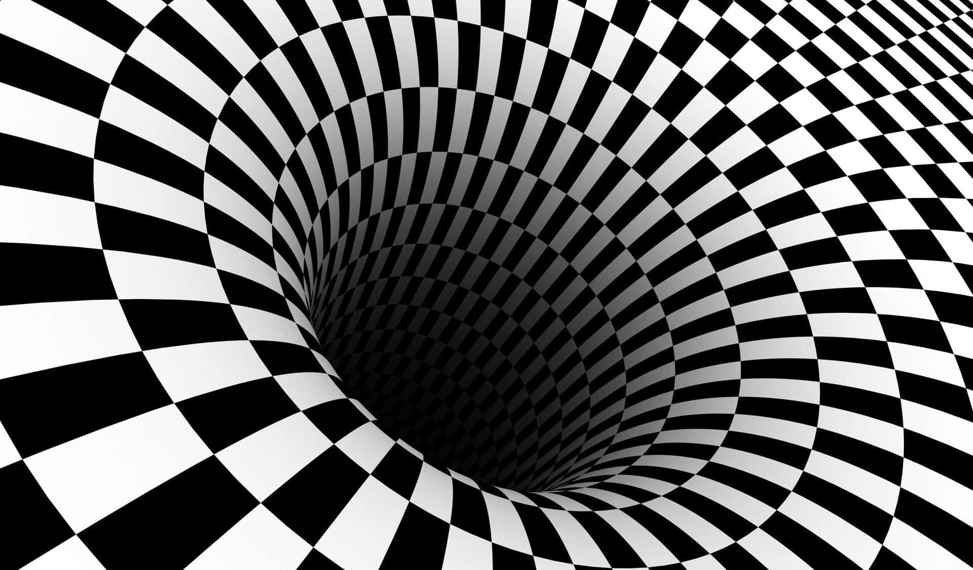 Download Checkerboard Vortex Illusion Wallpaper | Wallpapers.com