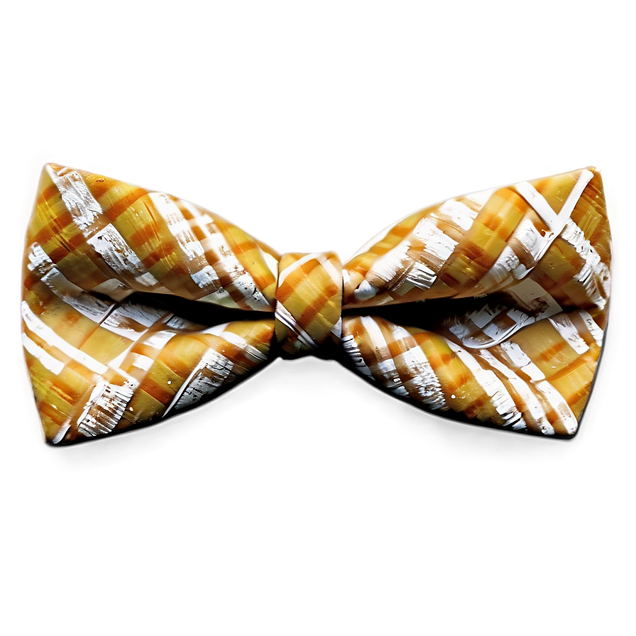 Checkered Bow Tie Fashion Png 05252024 PNG