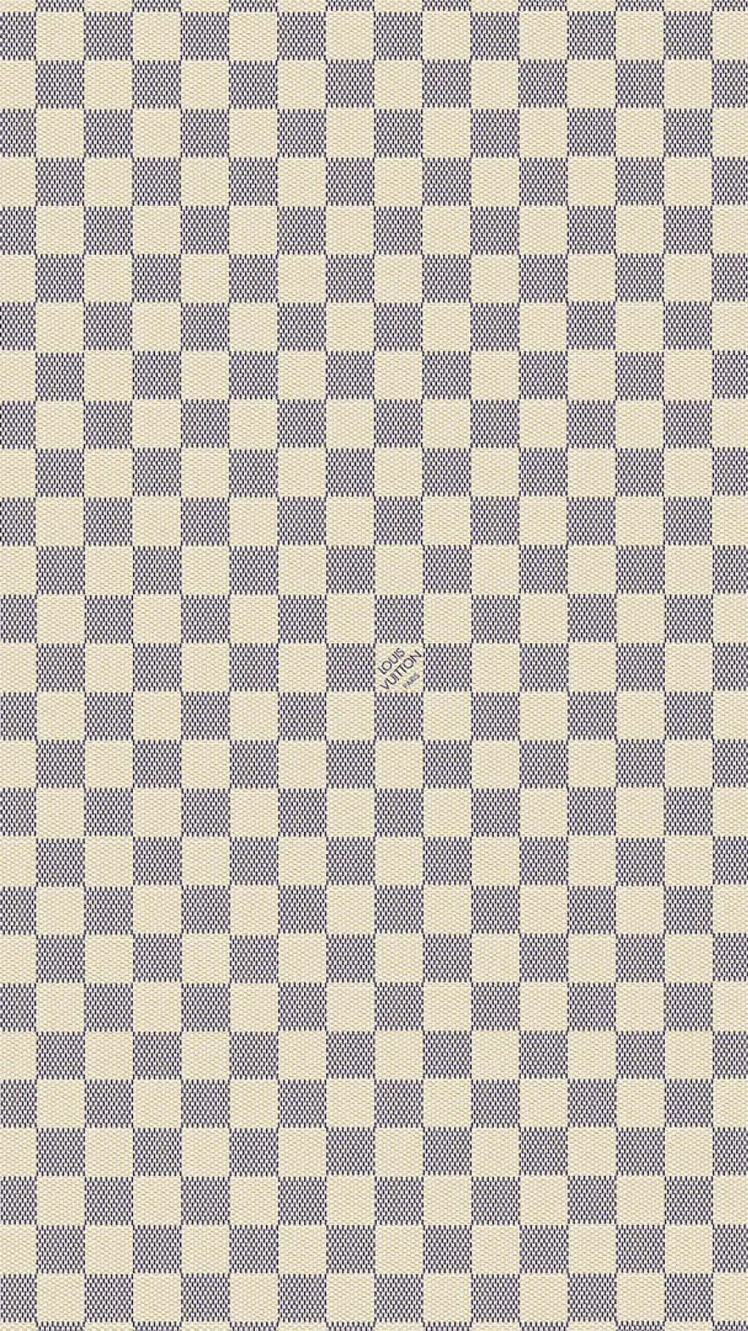 Checkered Designer Art Wallpaper