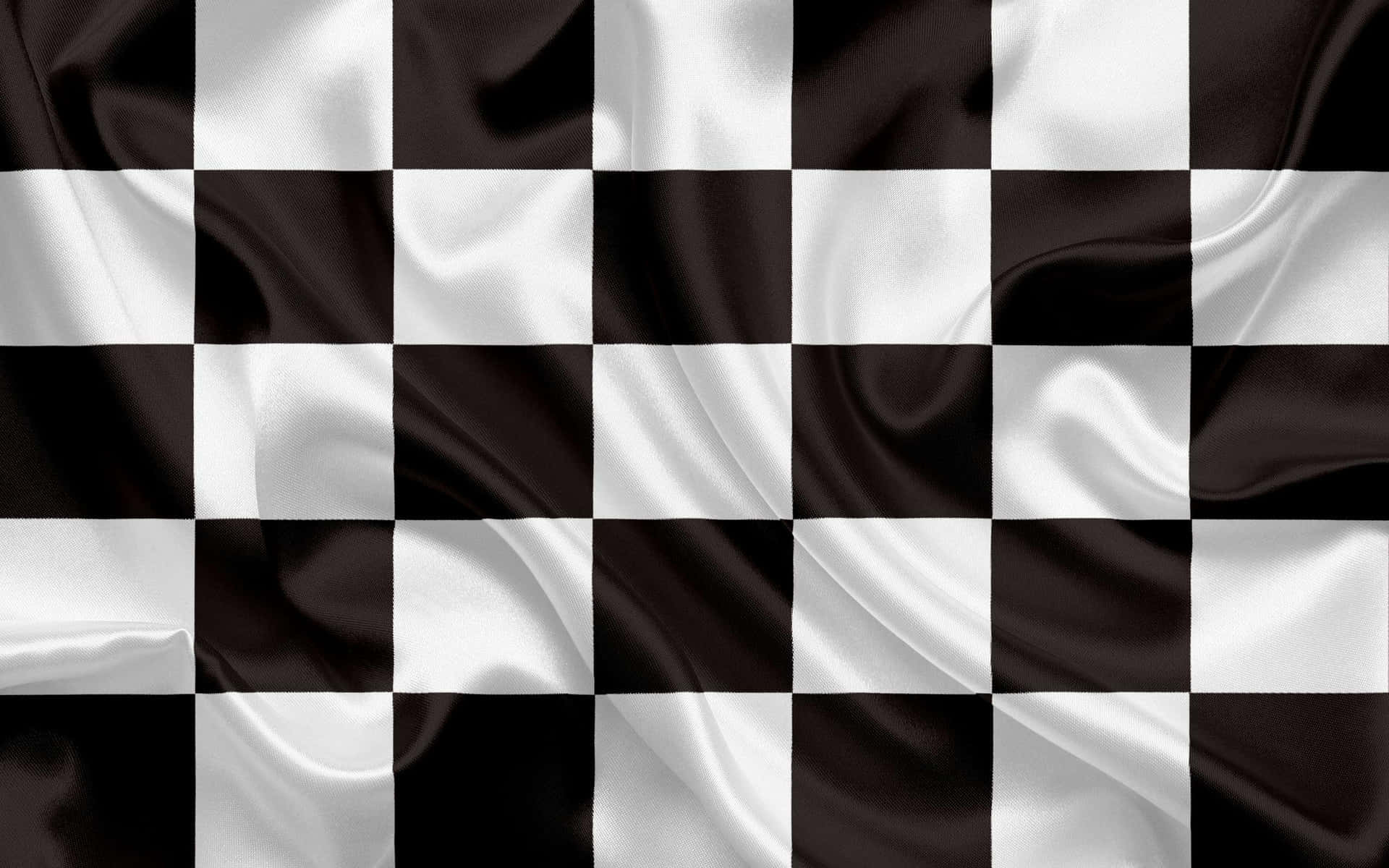 The iconic checkered flag stands as a timeless symbol of racing success.