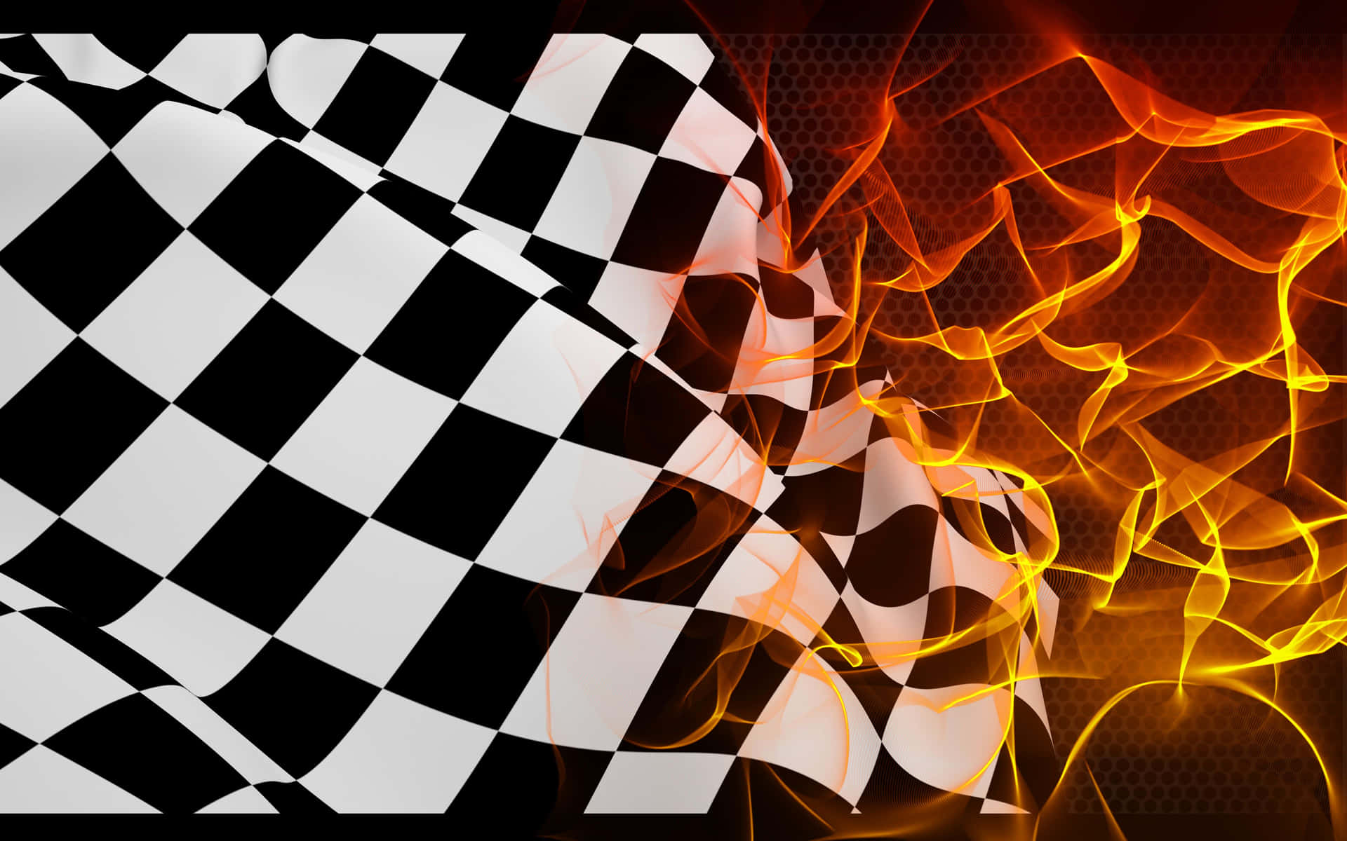 The winner’s reward - The Checkered Flag.