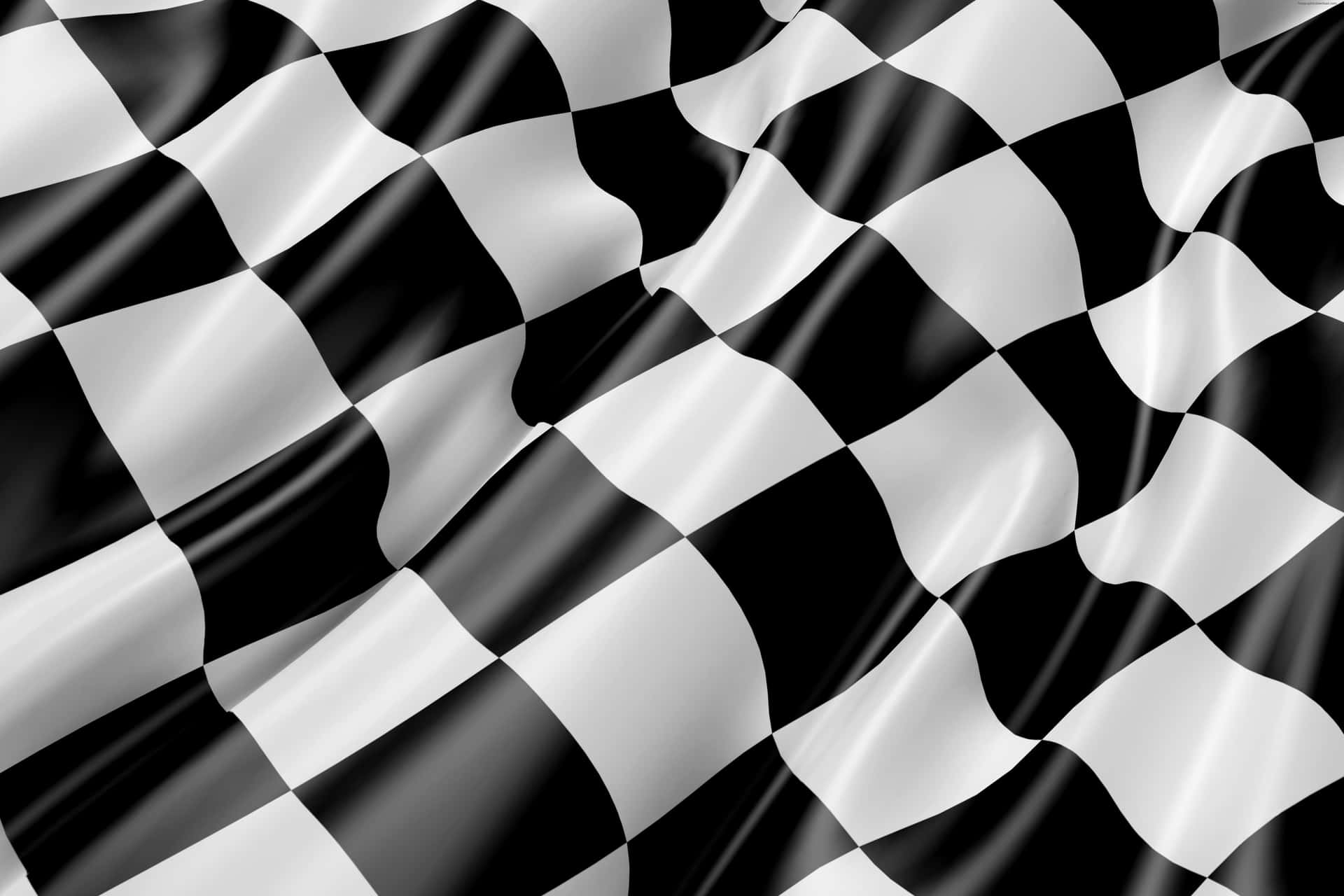 Race to the finish line with Checkered Flag