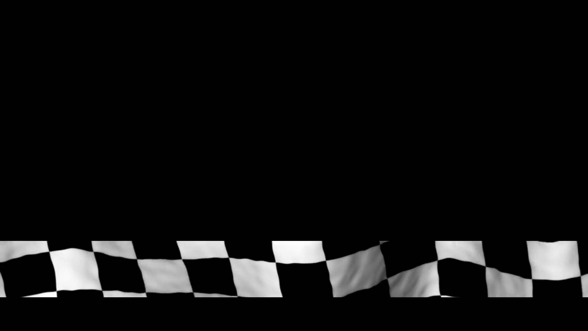 Checkered Flag On Black Backdrop Wallpaper