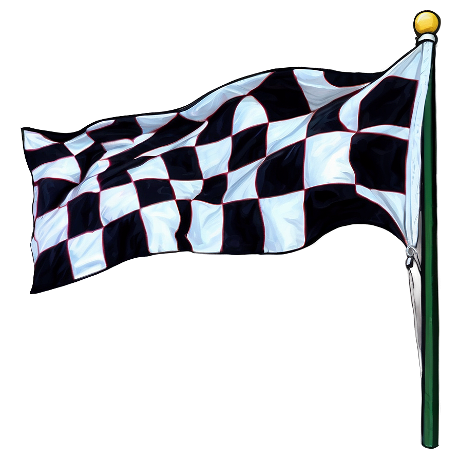 Download Checkered Flag Rally Finish Line Png 05212024 | Wallpapers.com