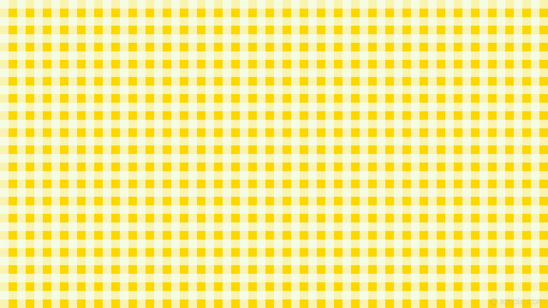 Checkered Pastel Yellow Aesthetic