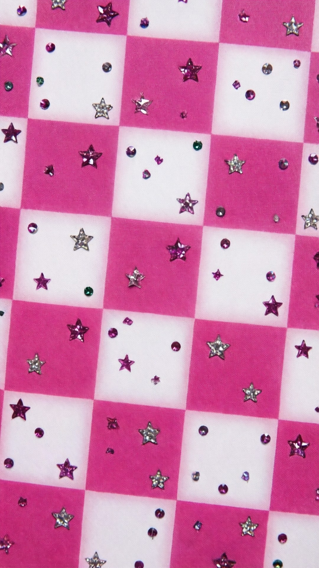 Skakternet med rhinesten Wallpapers