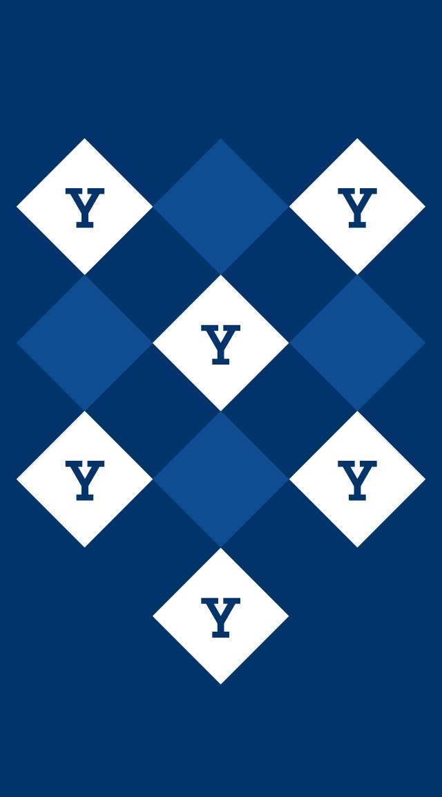 Checkered Yale University Background Wallpaper