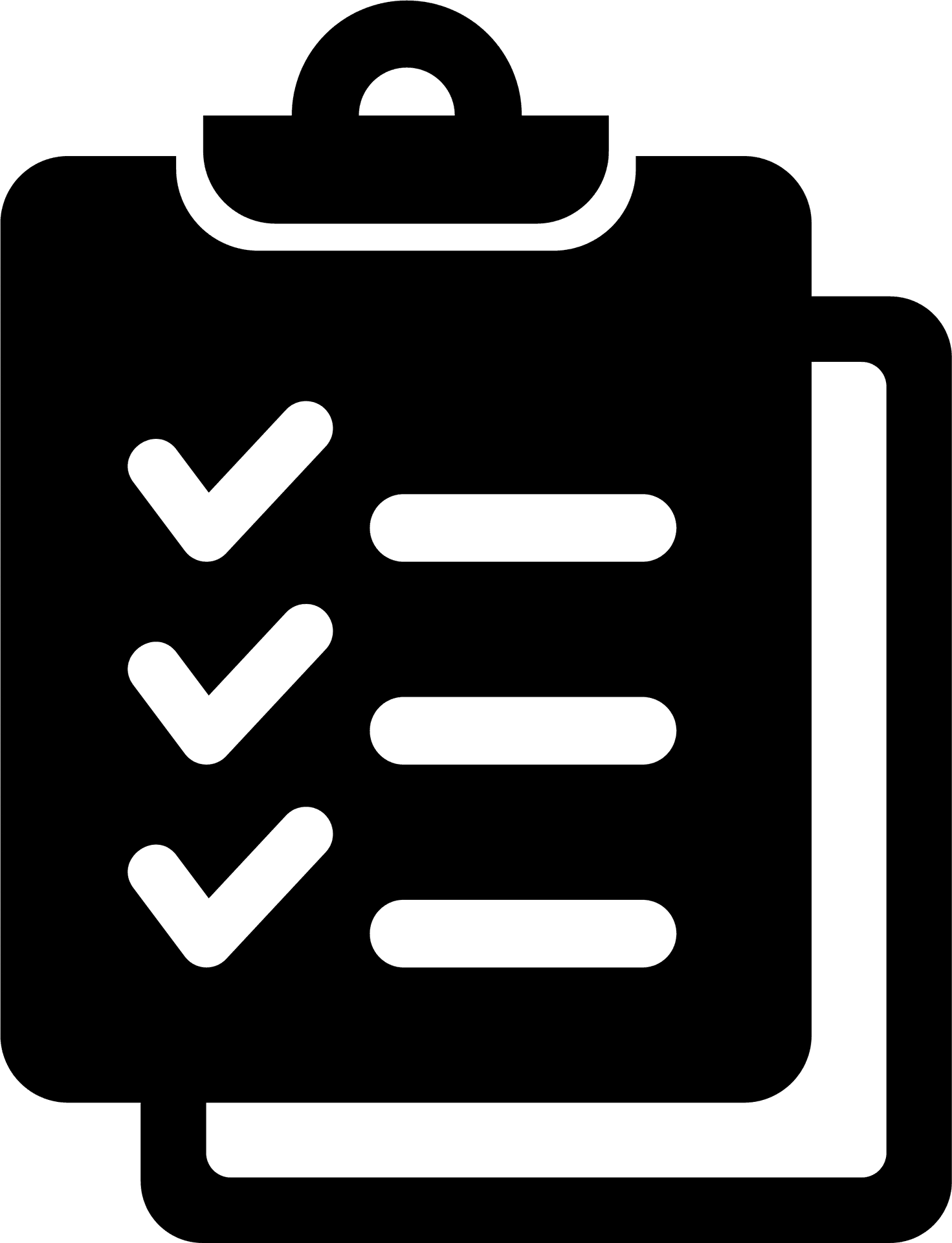 Checklist Clipboard Icon PNG