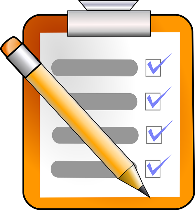 Checklist Clipboard Pencil Icon PNG