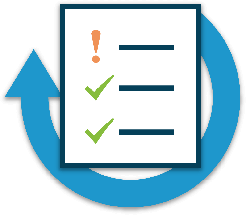Checklist Document Refresh Icon PNG