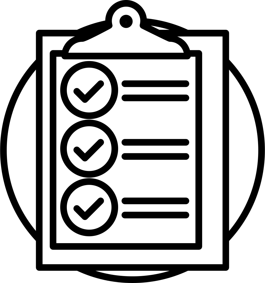 Checklist Icon Graphic PNG