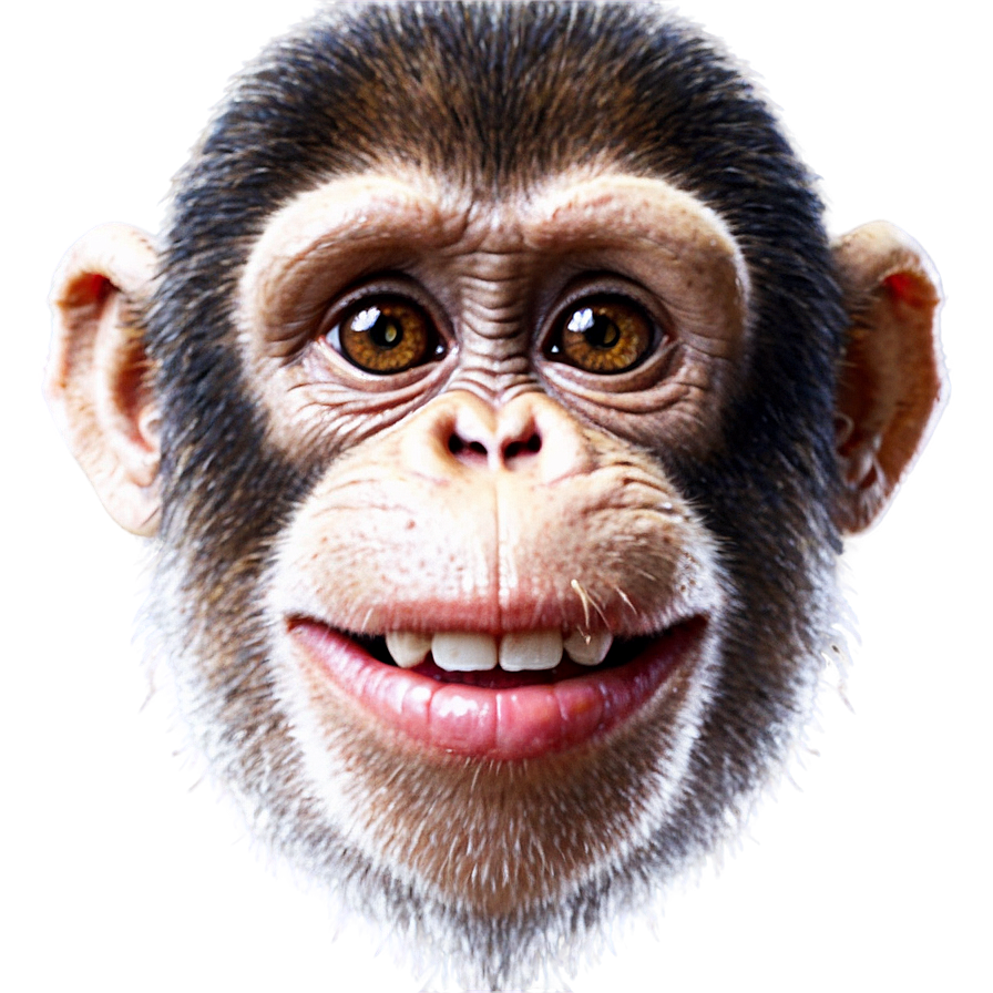 Cheeky Monkey Face Png Usd PNG