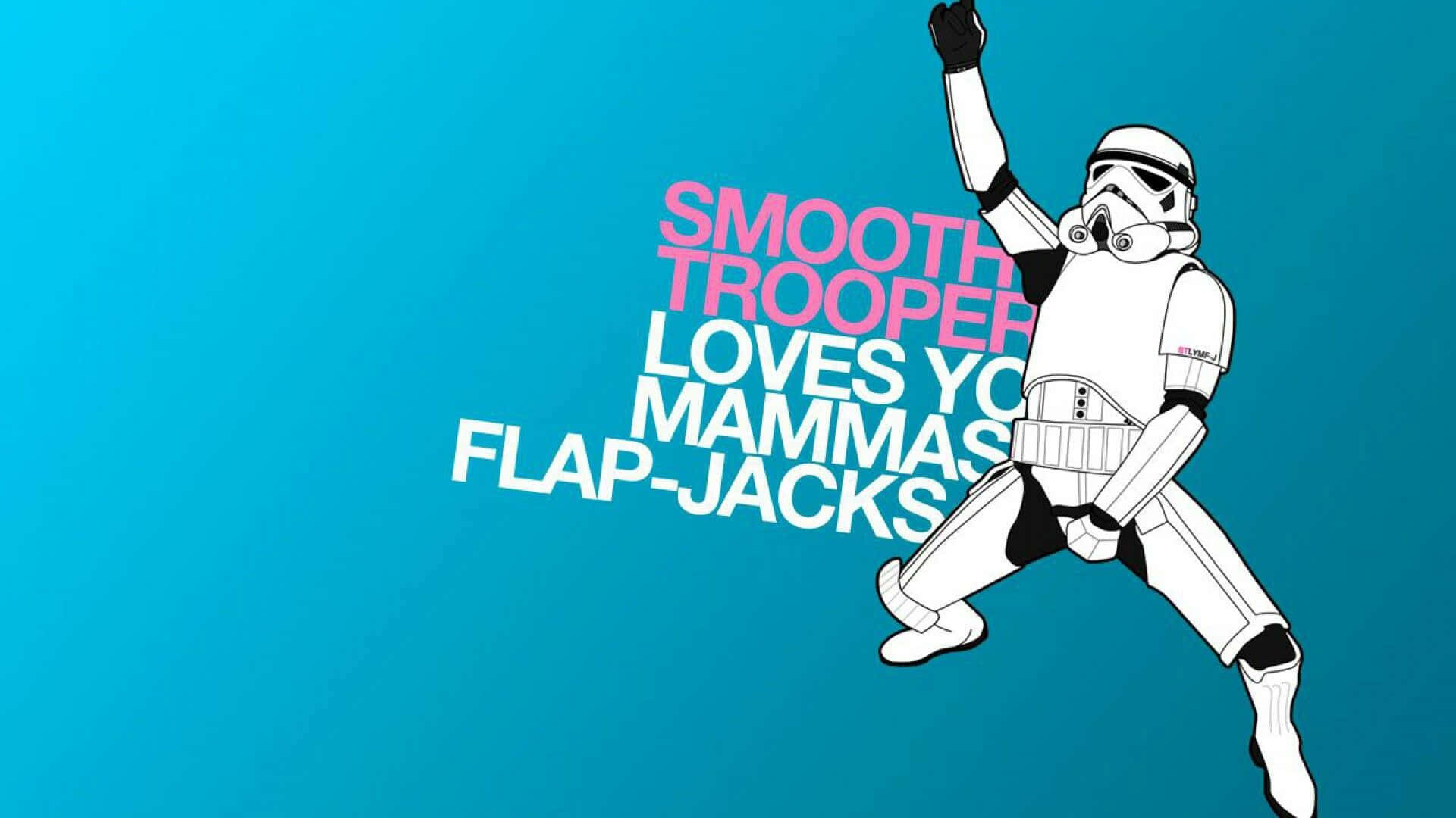 Cheeky Stormtrooper Wallpaper