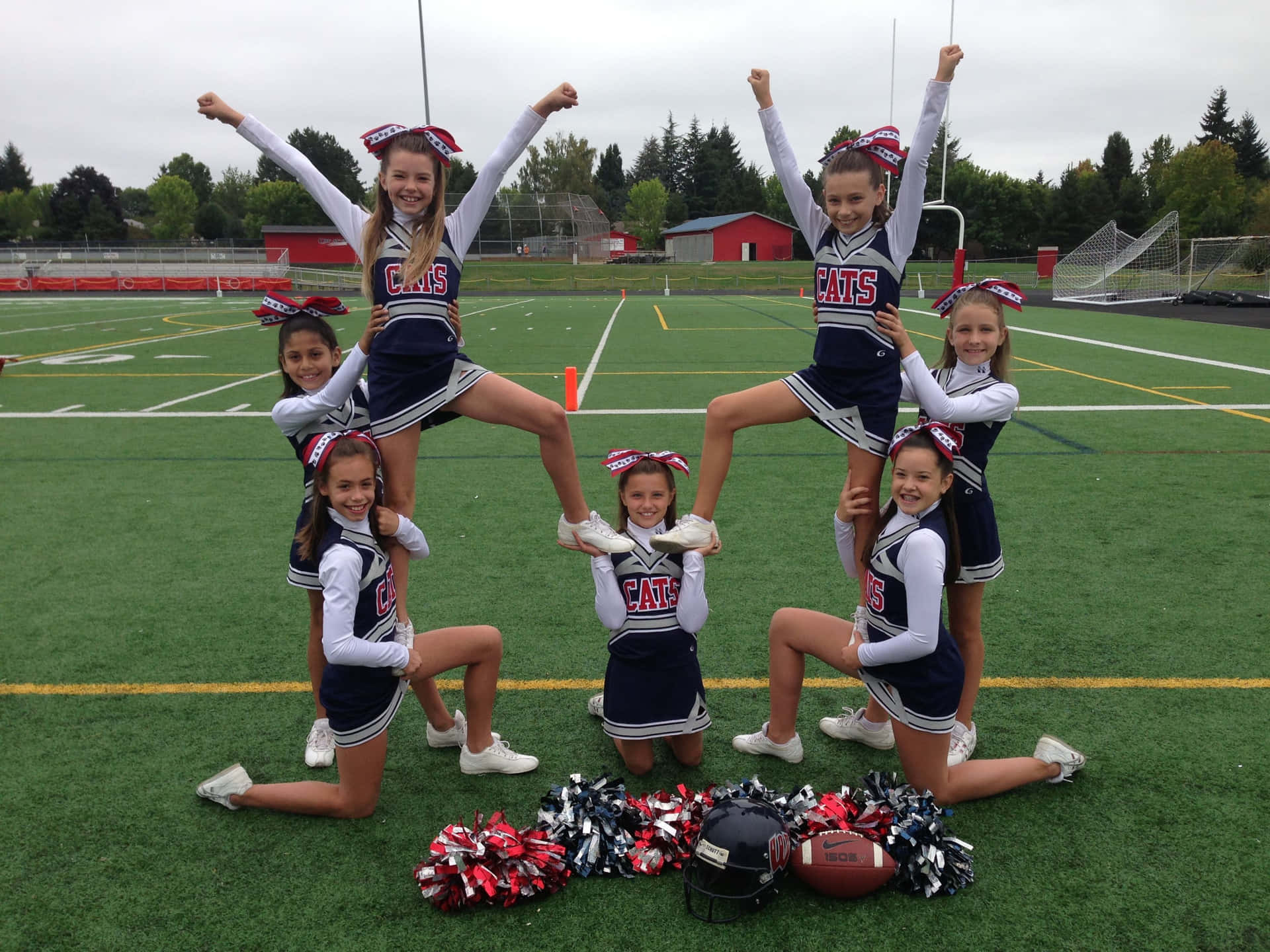 Unleash your spirit and show your passion for the game with Cheerleading!