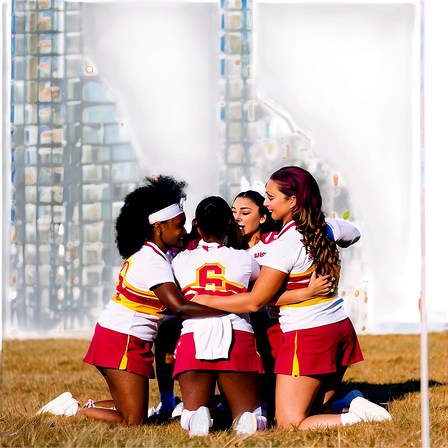 Cheer Squad Huddle Png Gdd PNG