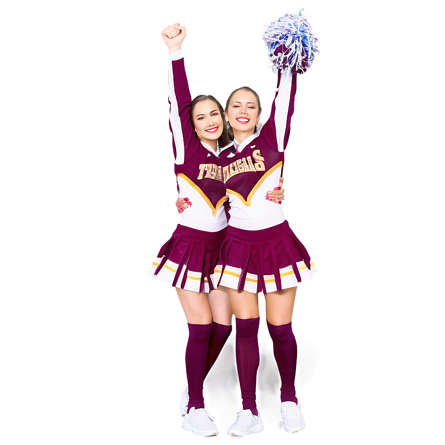 Cheer Team Celebration Png 05252024 PNG