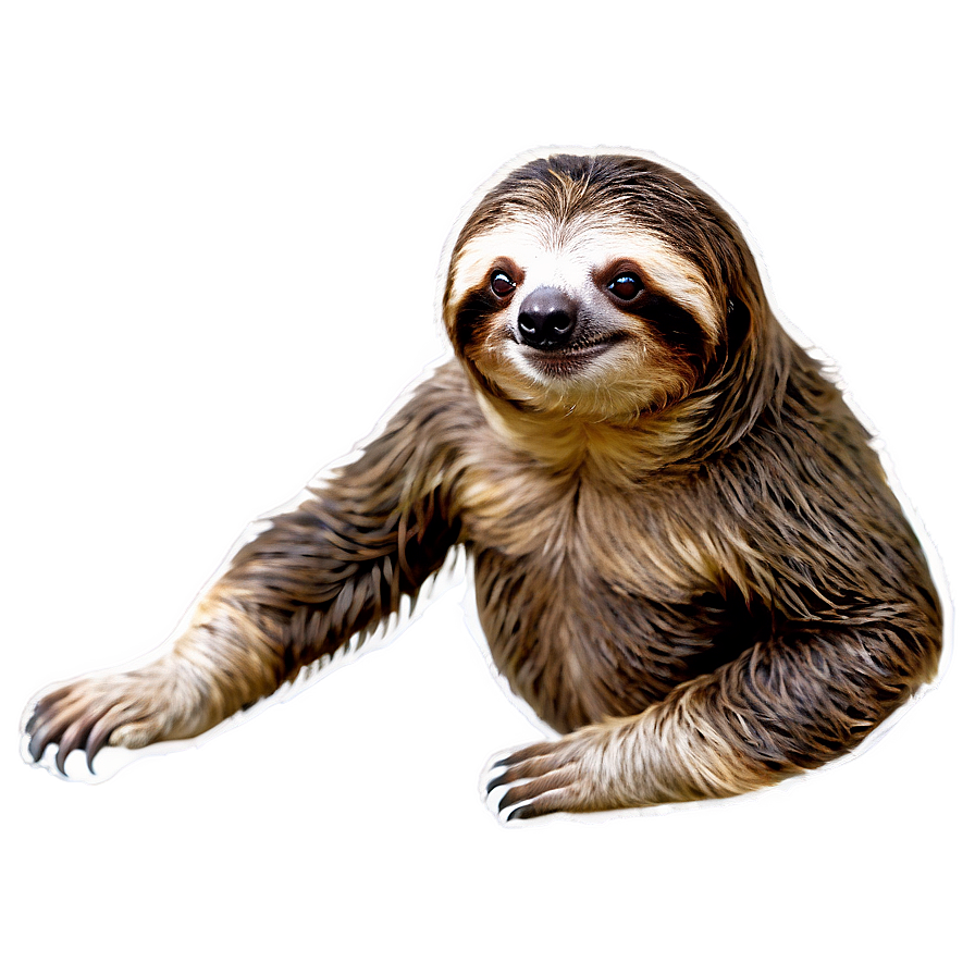 Cheerful Sloth Png Kjr PNG