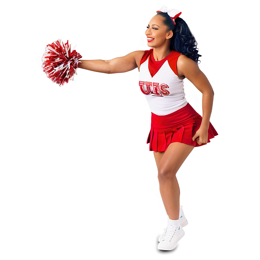 Cheerleader Action Shot Png Lrb89 PNG