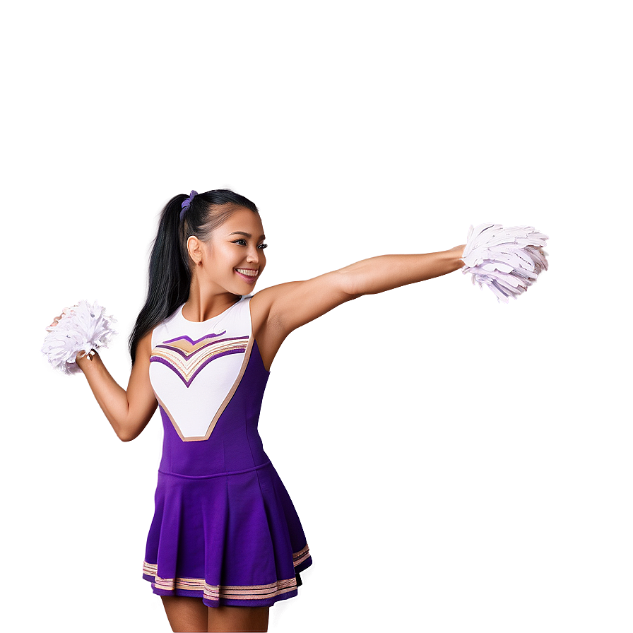 Cheerleader Energy Pose Png Nbn97 PNG