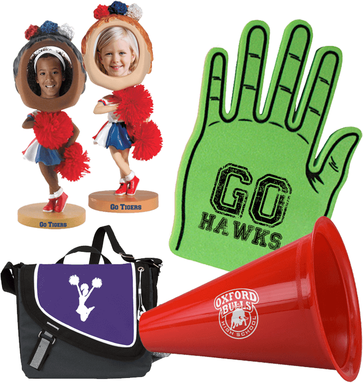 Cheerleading Accessories Collection PNG