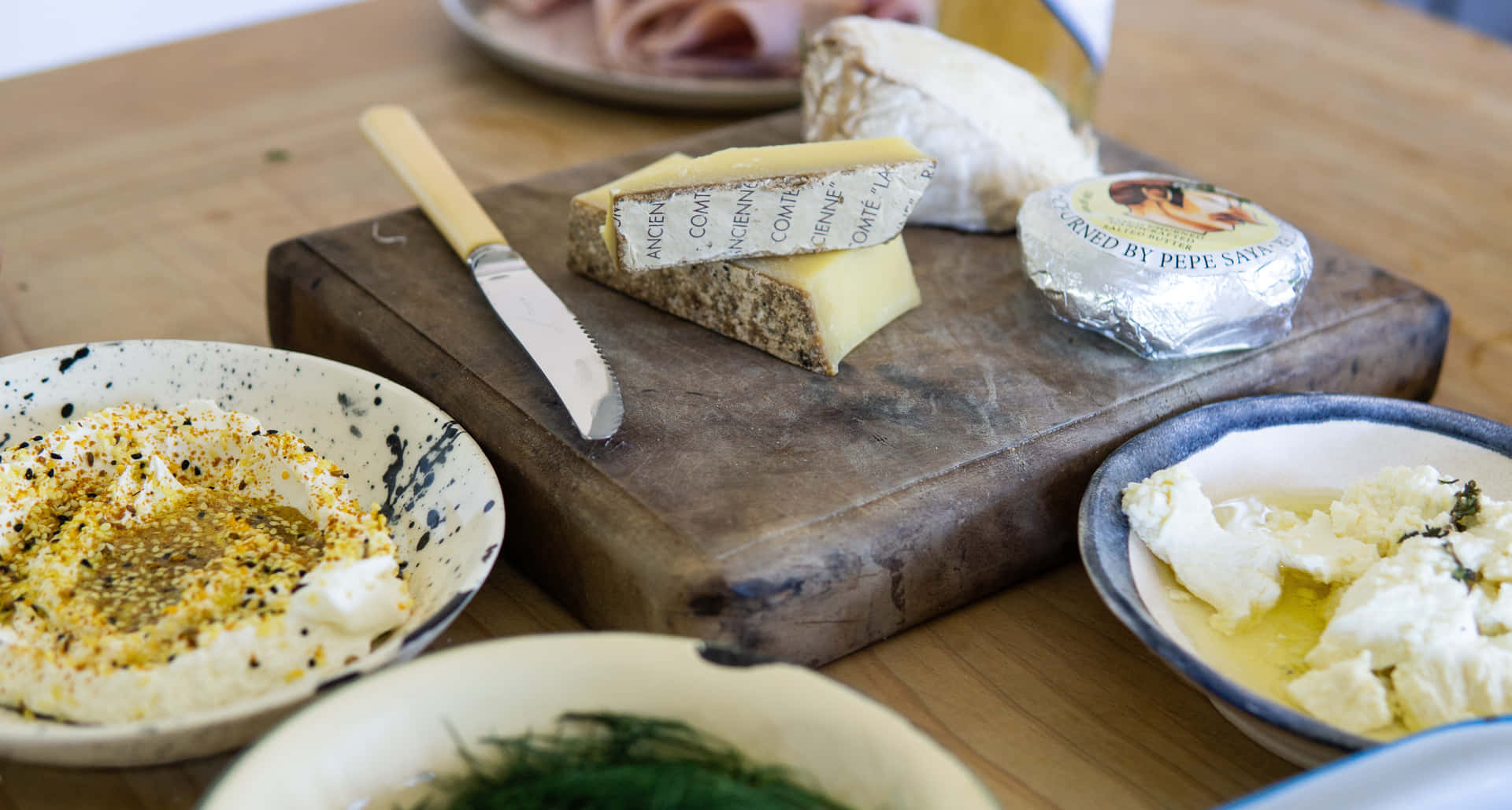 Captivating Assortment of Artisanal Cheeses