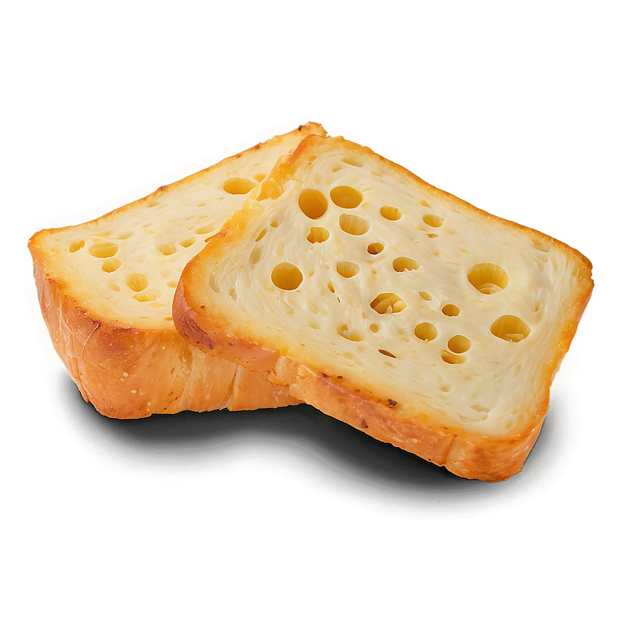 Cheese Bread Slice Png 06132024 PNG