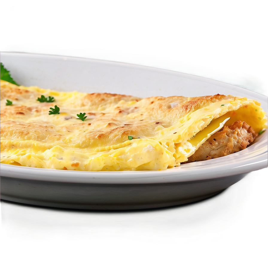 Cheese Omelette Delight Png 06262024 PNG