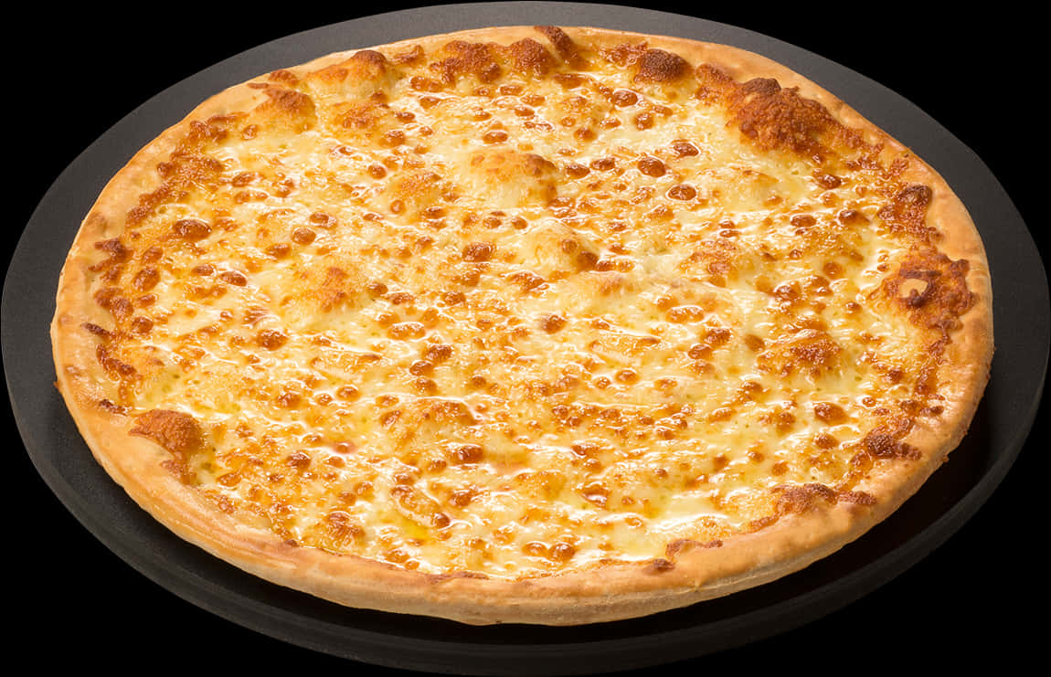 Cheese Pizza Top View PNG