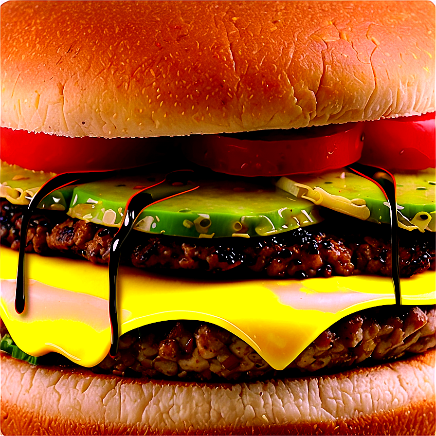 Cheeseburger With Sweet Relish Png 76 PNG