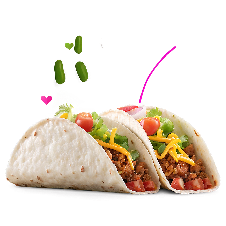 Cheesy Tacos Png 05232024 PNG