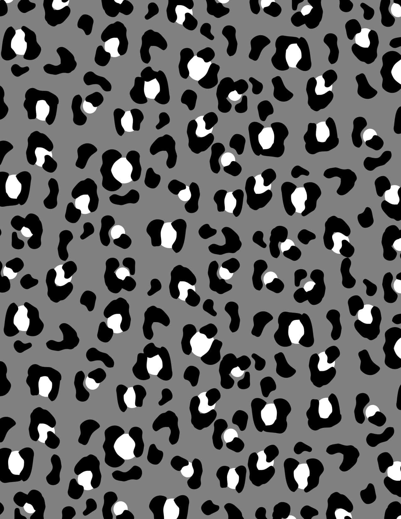 Enlevande Färgstark Cheetamönstrad Tapet, Perfekt För Att Skapa En Vild Och Energisk Atmosfär