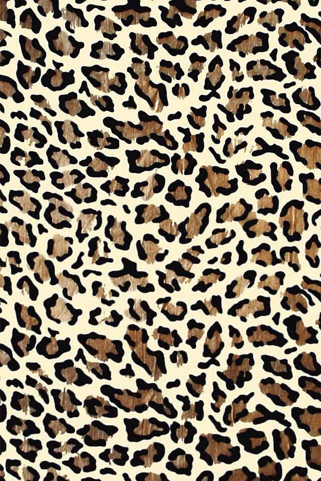 Estampadode Leopardo A La Moda.